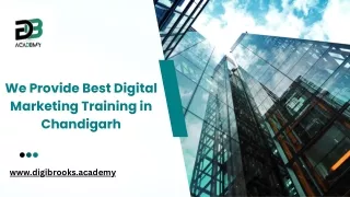 Best Digital Marketing Training in Chandigarh | DIGI Brooks Academy