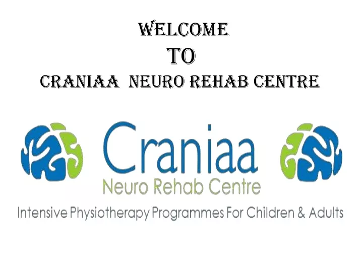 welcome to craniaa neuro rehab centre