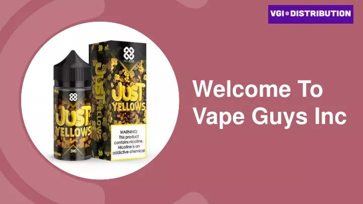 welcome to vape guys inc