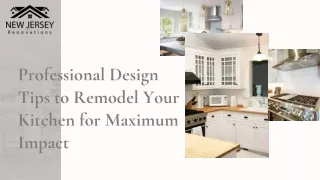 Professional Design Tips to Remodel Your Kitchen for Maximum Impact
