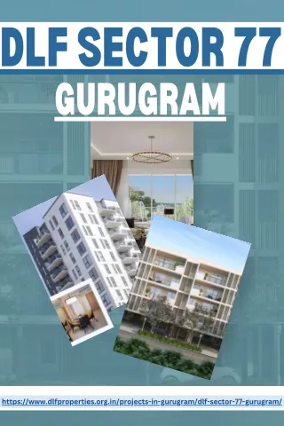 DLF Sector 77 Gurugram - Luxurious Residential Apartments & Plots
