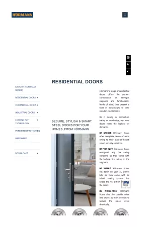 Residential Door Company In India | Shakti Hormann.