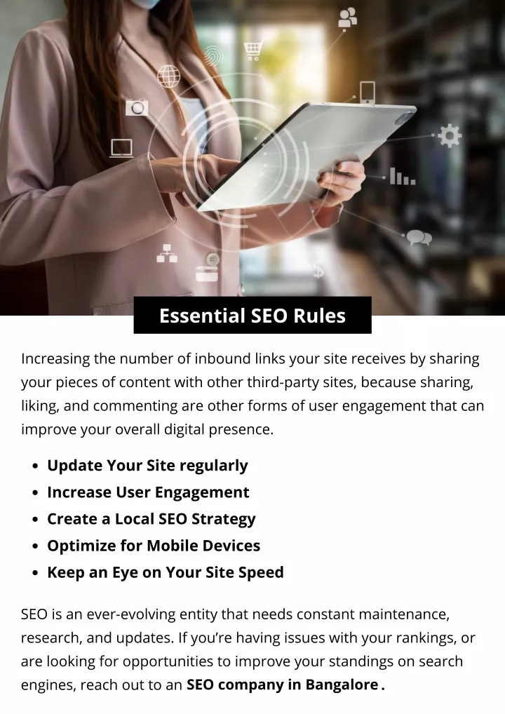 essential seo rules