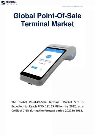 global point of sale terminal market