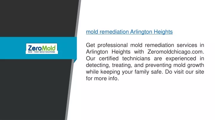 mold remediation arlington heights