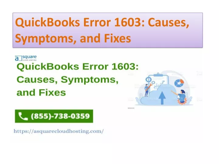 quickbooks error 1603 causes symptoms and fixes