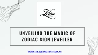 Unveiling the Magic of Zodiac Sign Jeweller