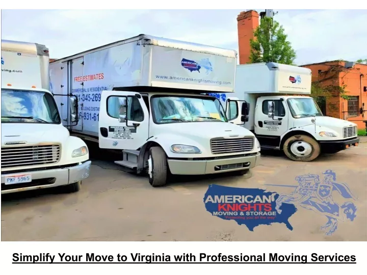 simplify your move to virginia with professional