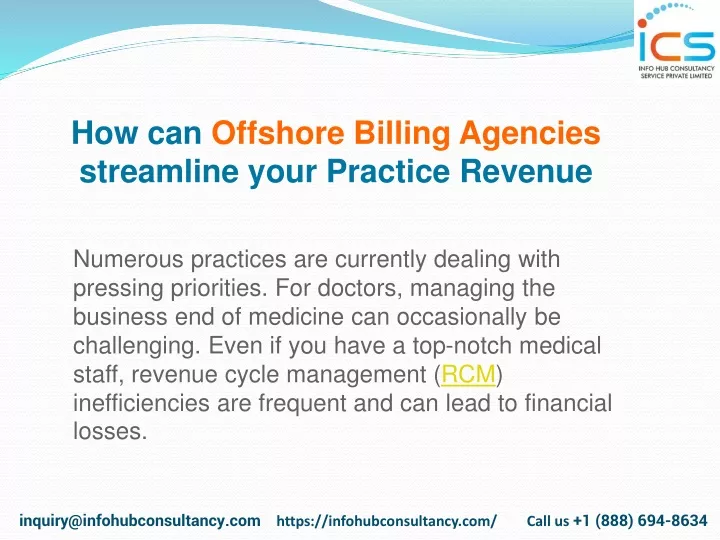how can offshore billing agencies streamline your