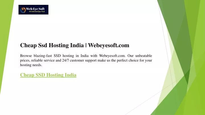 cheap ssd hosting india webeyesoft com browse