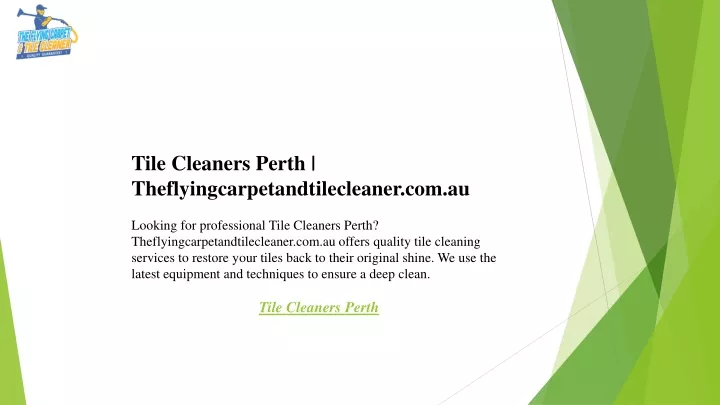 tile cleaners perth theflyingcarpetandtilecleaner