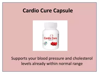 cardio cure capsule