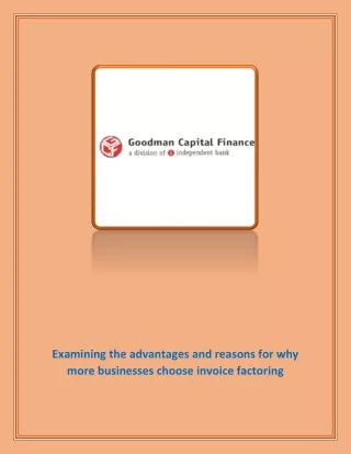 examining the advantages and reasons for why more