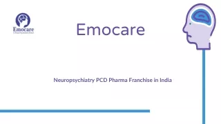 Emocare Leading Neuropsychiatry PCD Pharma Franchise in India