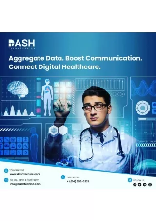 Aggregate Data. Boost Communication. Connect Digital Healthcare.