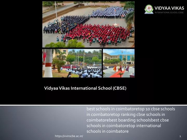 vidyaa vikas international school cbse