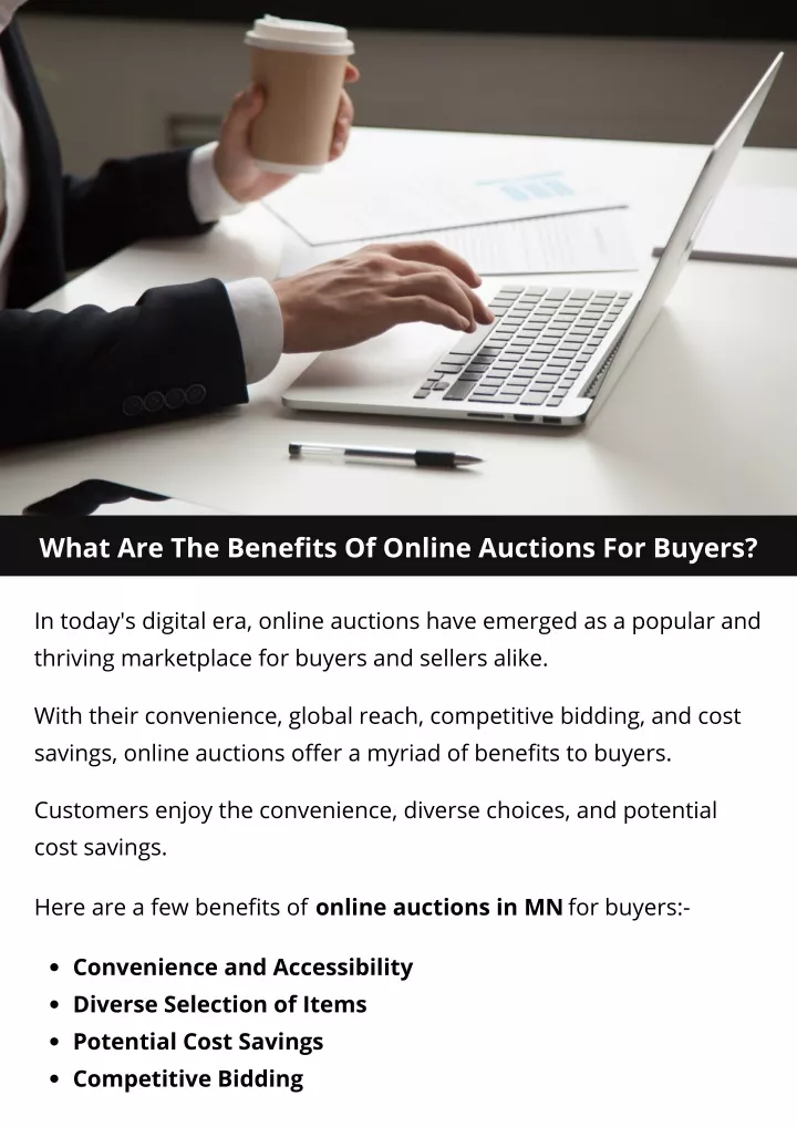 what are the benefits of online auctions