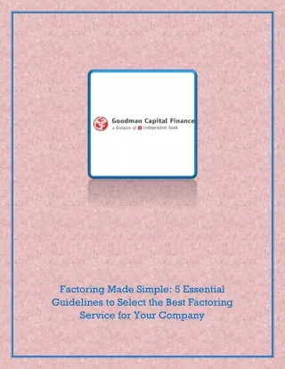 factoring made simple 5 essential guidelines