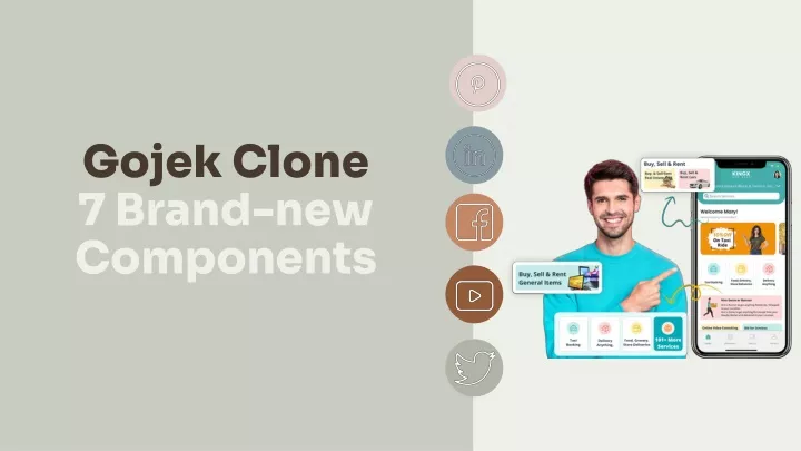 gojek clone 7 brand new components