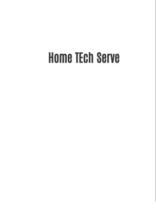 home tech serve