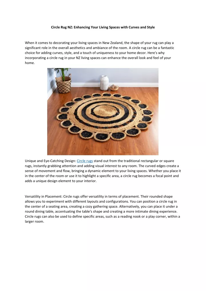 circle rug nz enhancing your living spaces with