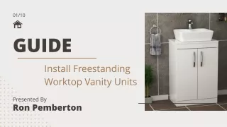 The Ultimate Guide on Installing Freestanding Worktop Vanity Units