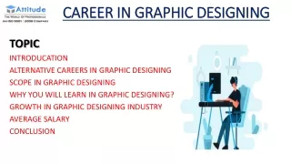 CAREER IN GRAPHIC DESIGN