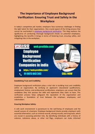 The Importance of Employee Background Verification (1)