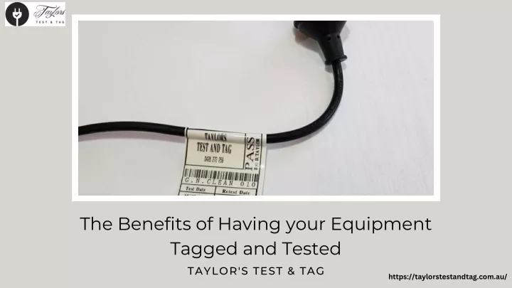 the benefits of having your equipment tagged