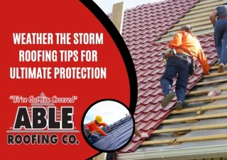 Top Roofing Contractor Services