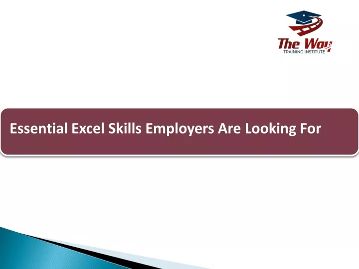essential excel skills employers are looking for