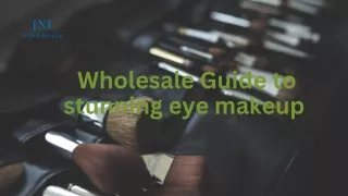 Eyes that mesmerize A wholesale guide to stunning eye makeup