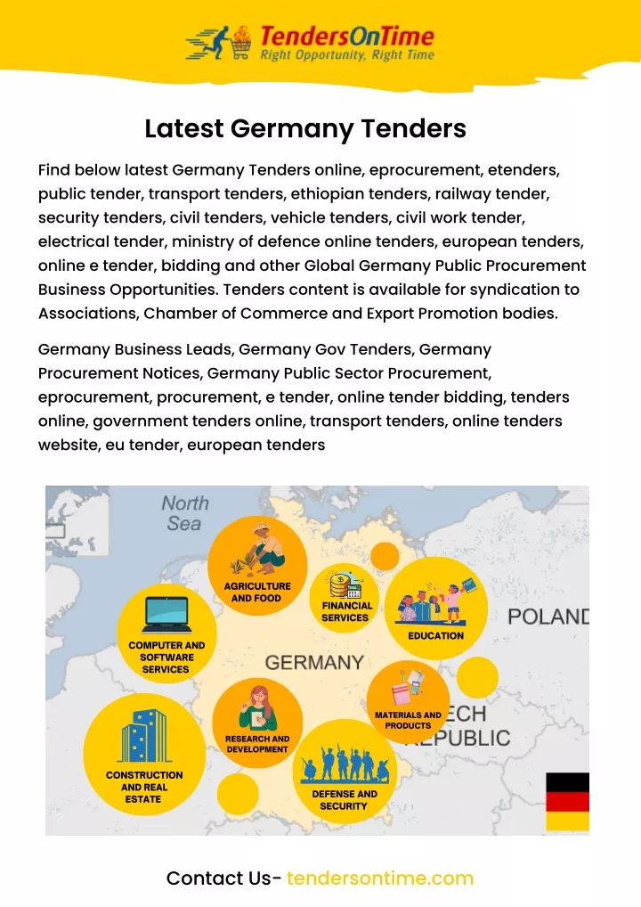 latest germany tenders