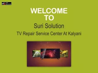 TV Repair Center in Kolkata | Experienced Technicians