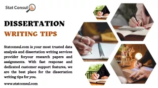 dissertation writing tips
