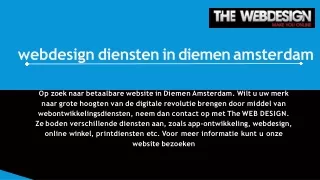 webdesign diensten in diemen amsterdam (2)