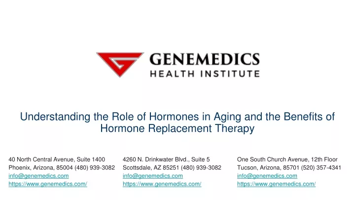 understanding the role of hormones in aging and the benefits of hormone replacement therapy