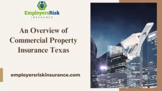 An Overview of Commercial Property Insurance Texas