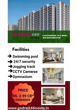 Godrej Sector 146 Noida – A Perfect Haven of Luxury and Comfort