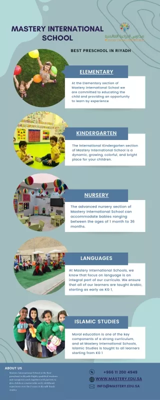 Best Preschool in Riyadh