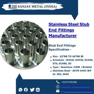 SS 304 Flanges | SS 304L Flanges | SS 316 Flanges - Sanjay Metal India