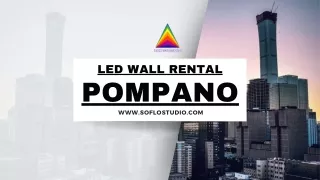 LED Wall Rental Pompano