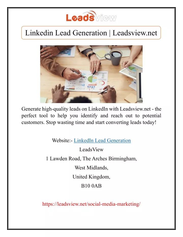 linkedin lead generation leadsview net