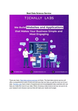 best data science service