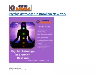 Best Psychic Astrologer in Brooklyn NY- Astronadish