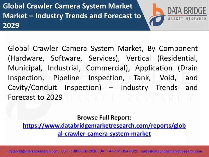 global crawler camera system market market