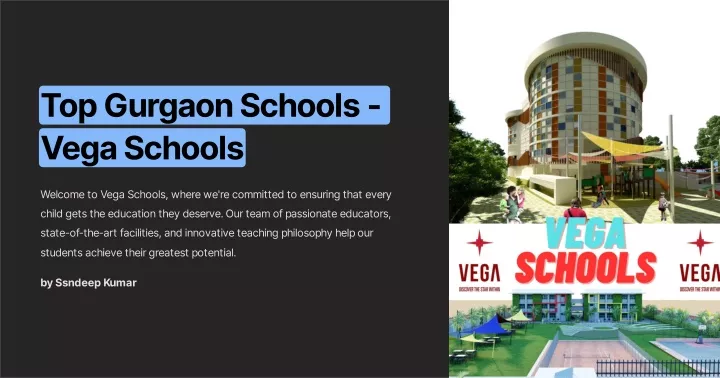 top gurgaon schools vega schools