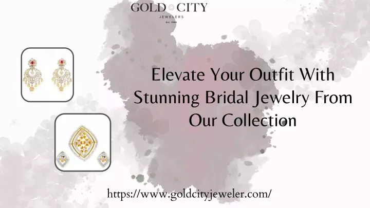 elevate your outfit with stunning bridal jewelry