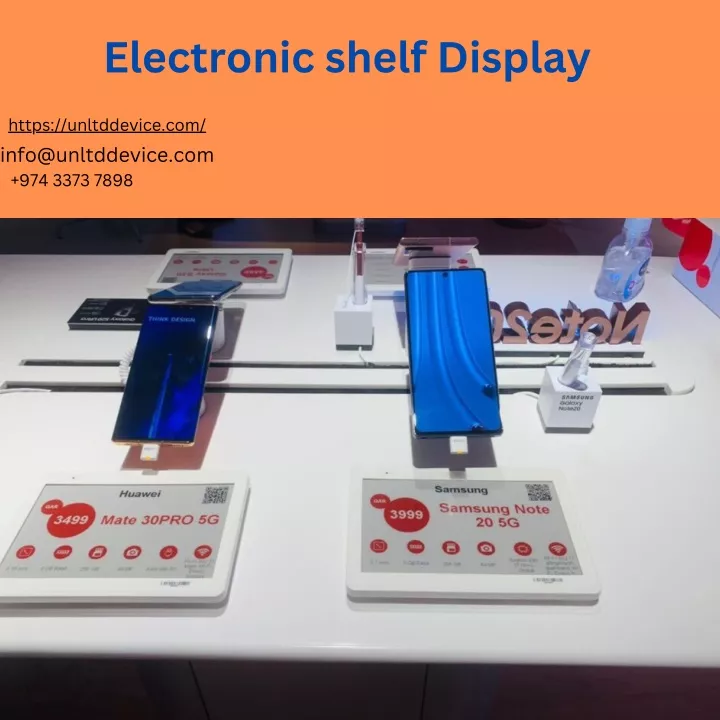 electronic shelf display