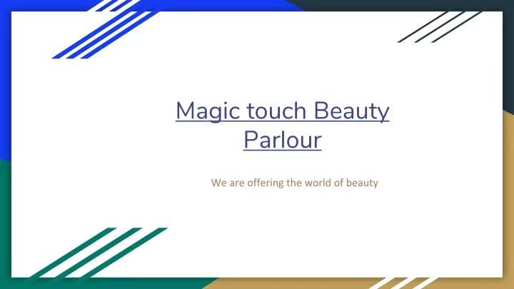 magic touch beauty parlour
